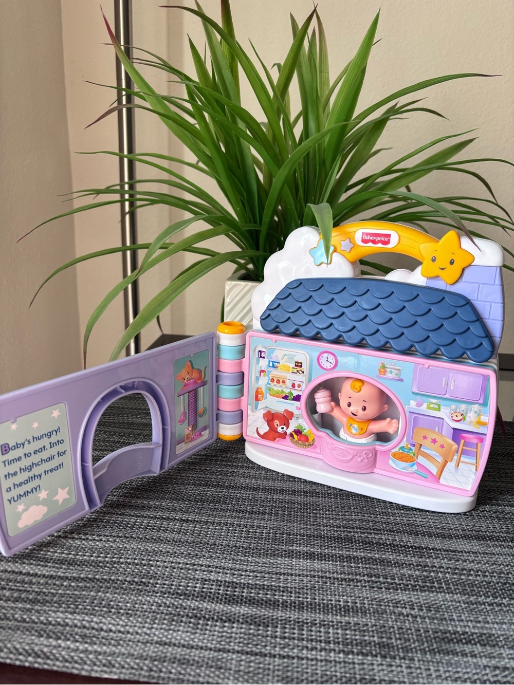 Fisher-Price Little People Playful Peek-A-Boo House Toy - Blue, Purple, Yellow - Picture 7 of 13